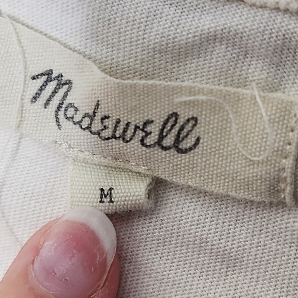 MADEWELL Eyelet Embroidered Tier-Sleeve Tee - Picture 3 of 6